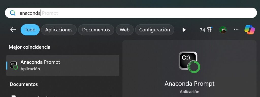 anaconda prompt